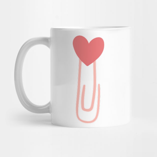 Heart Paper Clip by medimidoodles